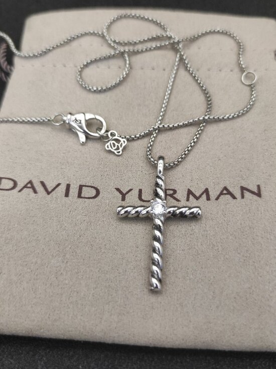 David Yurman Jewelry - David Yurman 925 Silver Necklaces with Original Pouch
